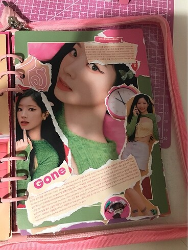 Dahyun binder cover