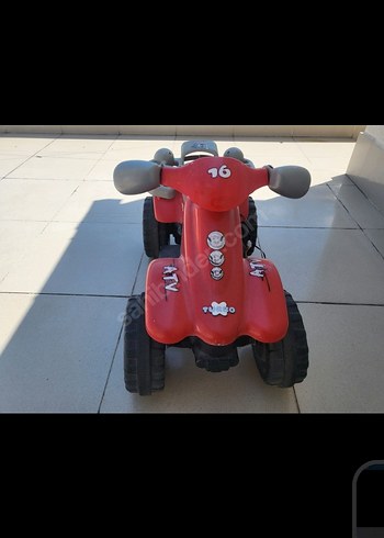 Kırmızı Akülü ATV Motor - Görsel 5