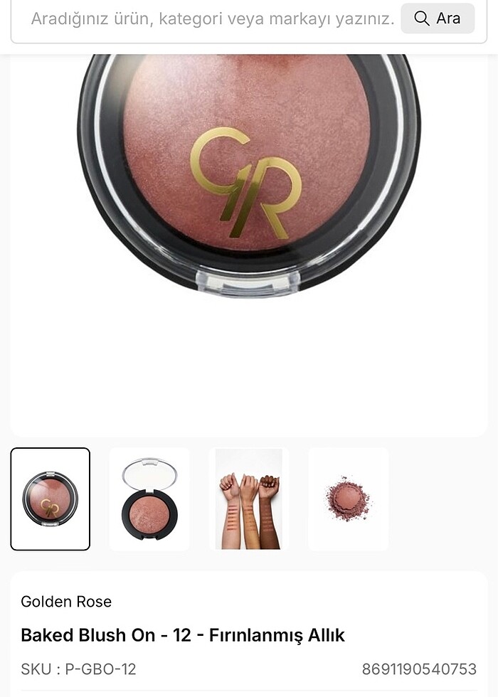Golden Rose Allık - Görsel 4