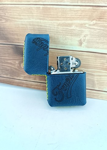 Fenerbahçe Hakiki deri kişiye özel benzinli çakmak - Görsel 12