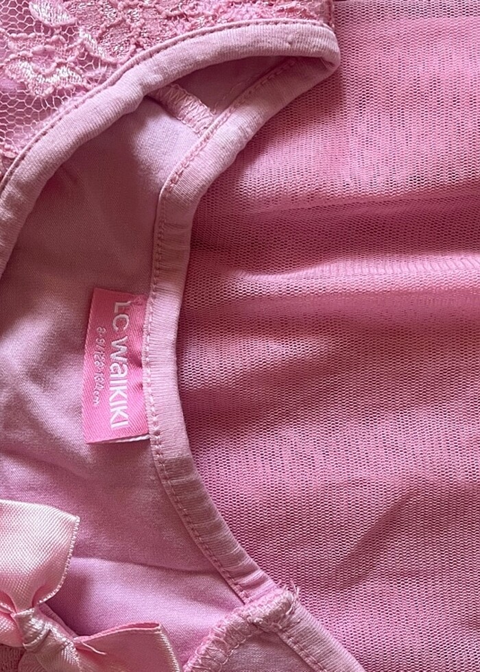 Pembe elbise - Görsel 2