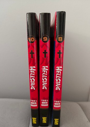 Tokyo gul 12,13,bleach, 34,34Hellsing Manga Cilt 8-9-10 Set