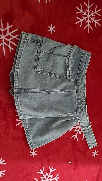 Zara Zara gri şort etek 