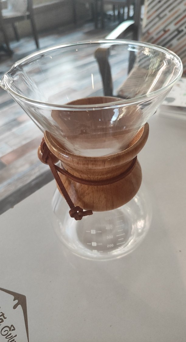 Bej Parlak Cam Kahve Demleme Aparatı - Görsel 3