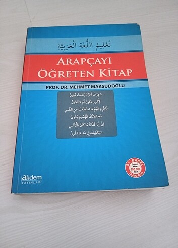 Arapça öğreten kitap