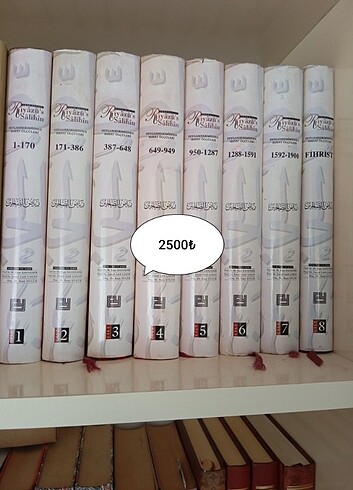Riyazü's Salihin satıldı O
