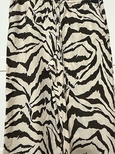 s Beden Zara zebra dokulu pantolon