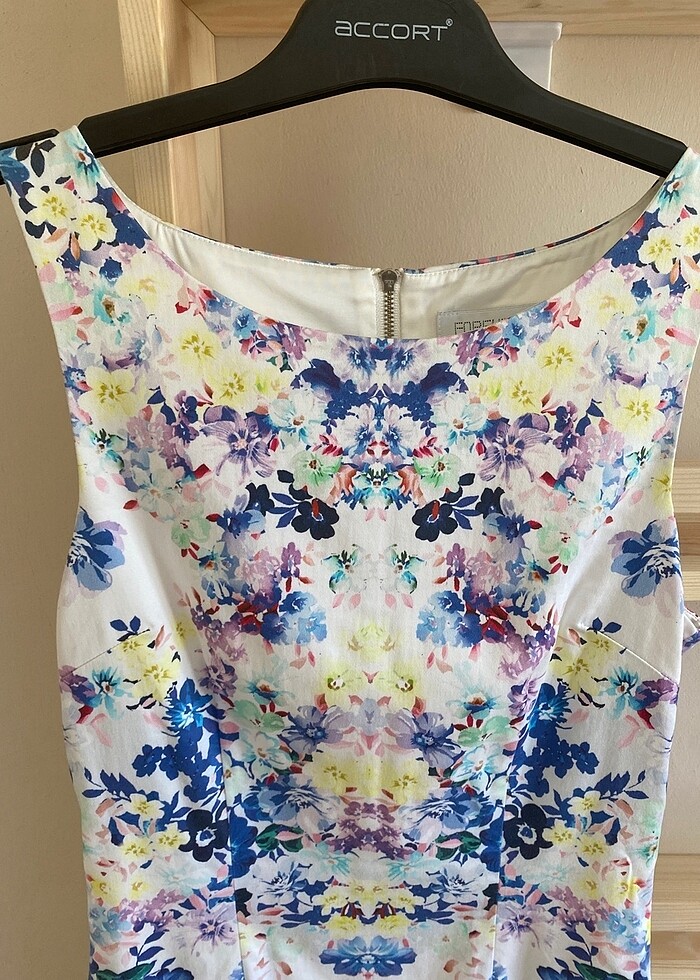 36 beden forever new marka çiçekli elbise - Görsel 2