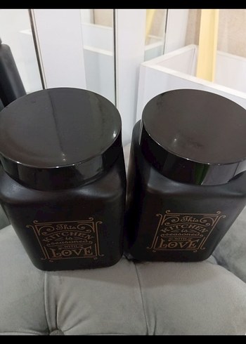 Siyah Baharat Kavanozu Seti - Görsel 3