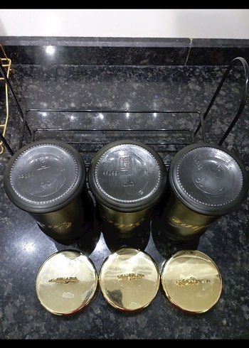 Çay/Kahve/Şeker Cam Kavanozları - Görsel 5