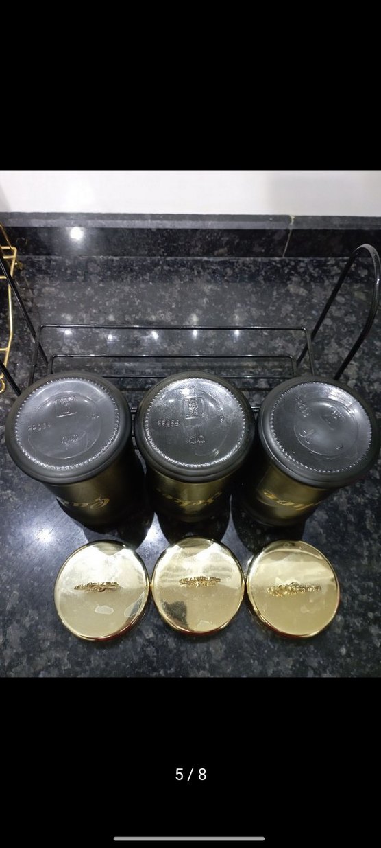 Çay/Kahve/Şeker Cam Kavanozları - Görsel 5