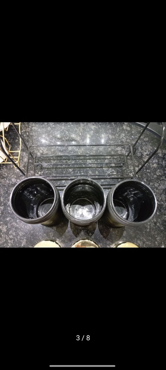 Çay/Kahve/Şeker Cam Kavanozları - Görsel 3