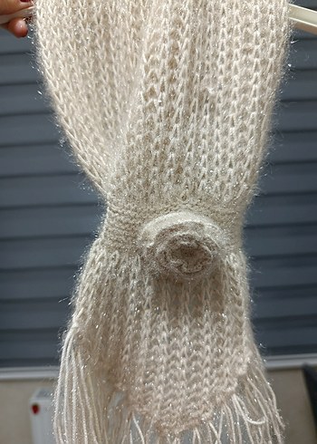 Kadın Simli El Örmesi Flör - Görsel 2