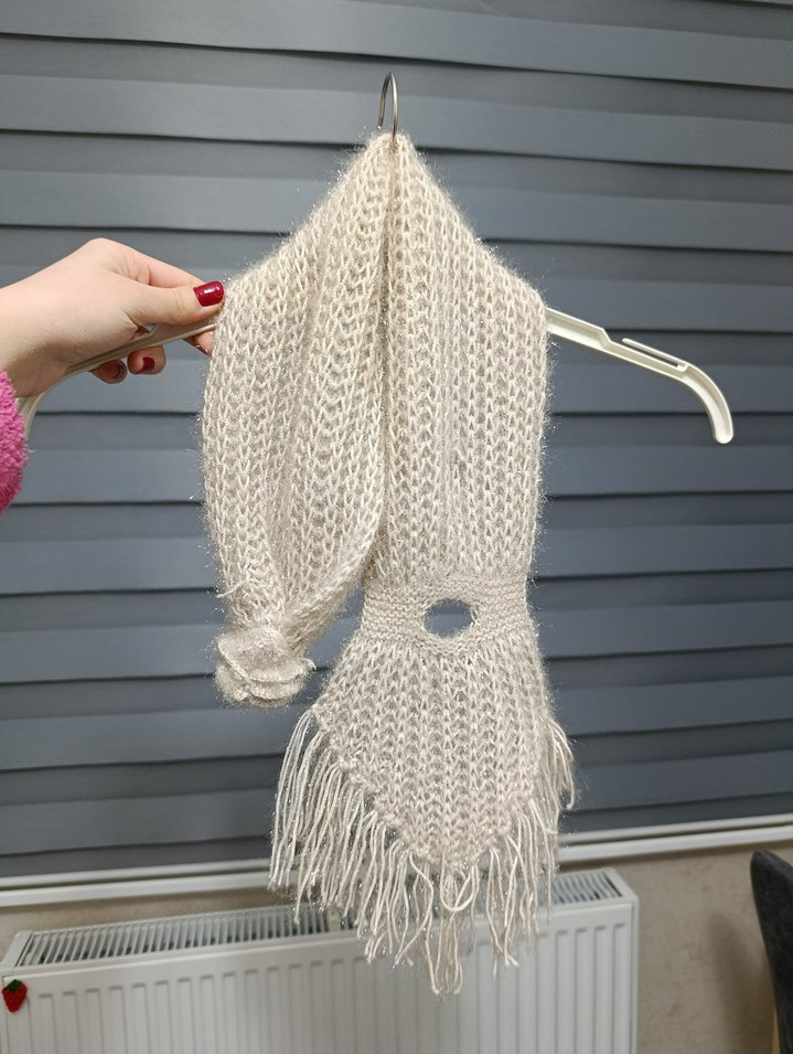 Kadın Simli El Örmesi Flör - Görsel 3