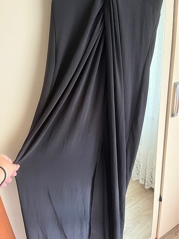 uzun yırtmaçlı elbise hiç giyilmedi. - Görsel 5