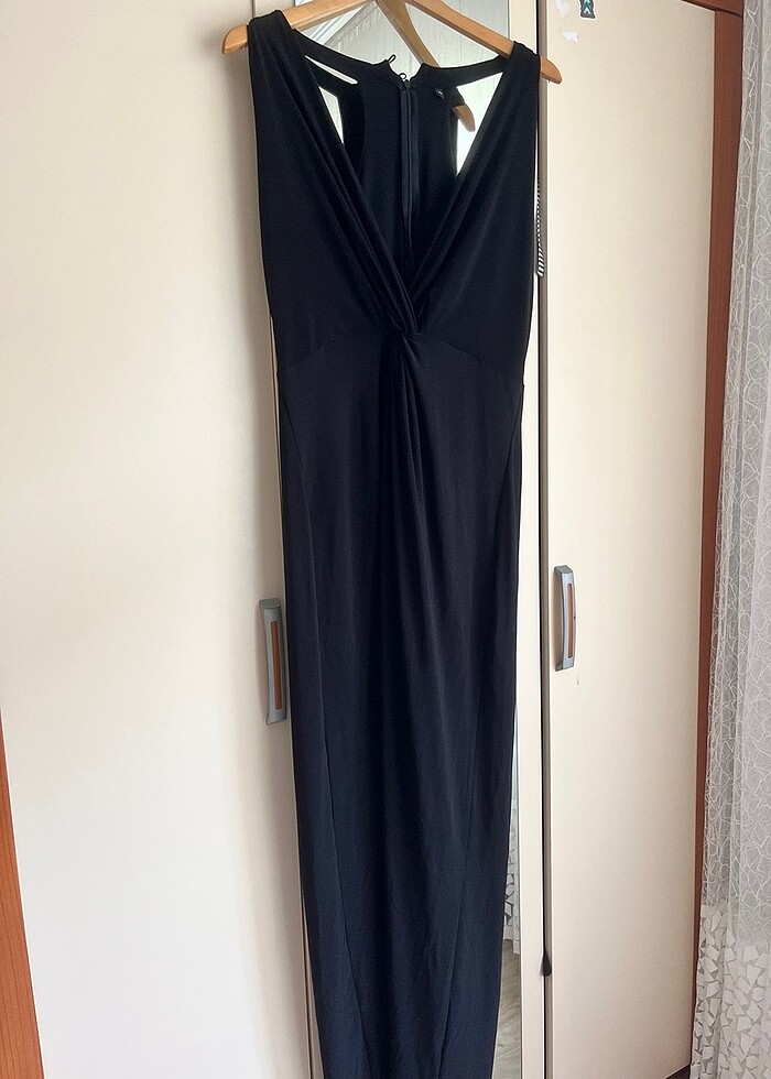 uzun yırtmaçlı elbise hiç giyilmedi. - Görsel 3