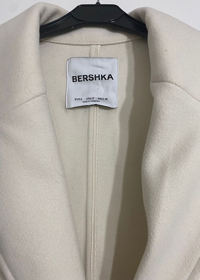 bershka beyaz kaban - Görsel 2