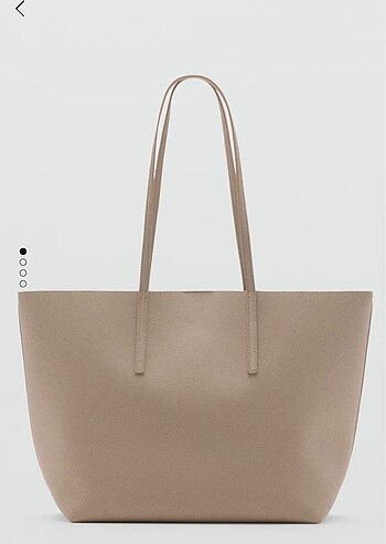 Mango Mango pürtüklü shopper çanta