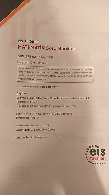 eis 11.sinif matematik soru bankası