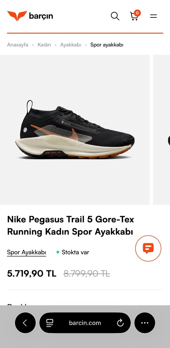 Nike pegasus trail 5 gore-tex - Görsel 5