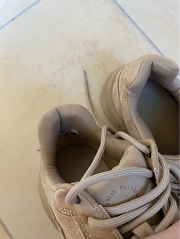 36 Beden camel Renk Stradivarius Sneaker