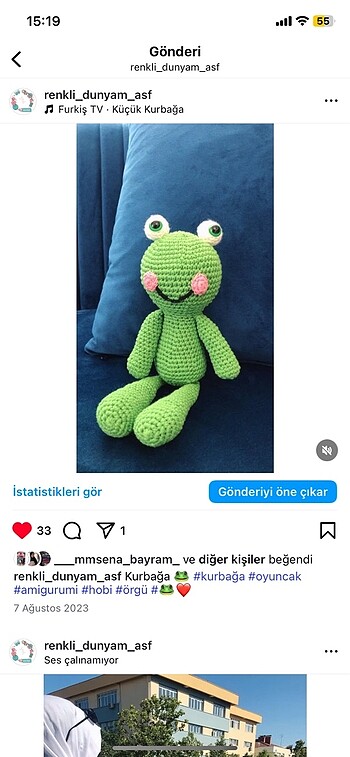Beden Amigurumi oyuncak