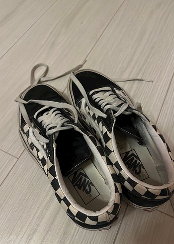 39 Beden beyaz Renk Vans Kadın Platform Old Skool