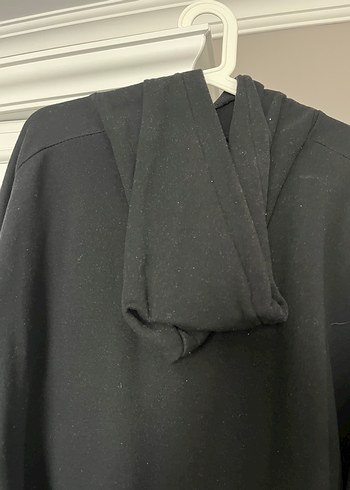l Beden siyah Renk Bershka Oversize Kadın Sweatshirt