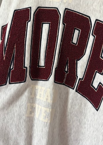 s Beden Bershka Kadın Gri Sweatshirt