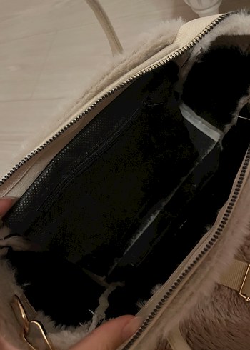 Diğer Tote Bag Krem Çanta