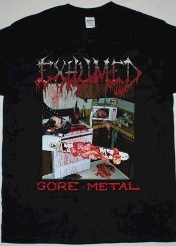 Diğer Exhumed Gore Metal Tee