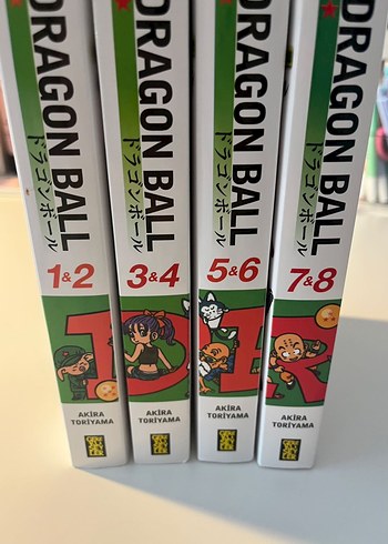 Dragon Ball Cilt 1-8 Set manga