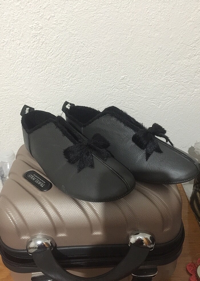 Hakiki deri ev babeti derimod - Görsel 5