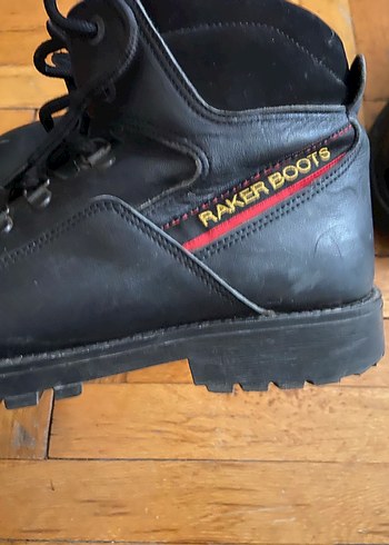 Siyah Deri Erkek Botlar - Görsel 3