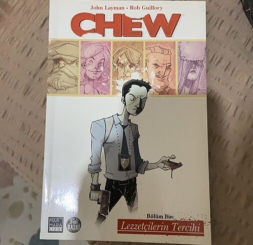 chew 1. kitap çizgi roman