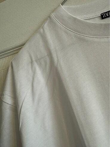 s Beden beyaz Renk Zara oversize tshirt