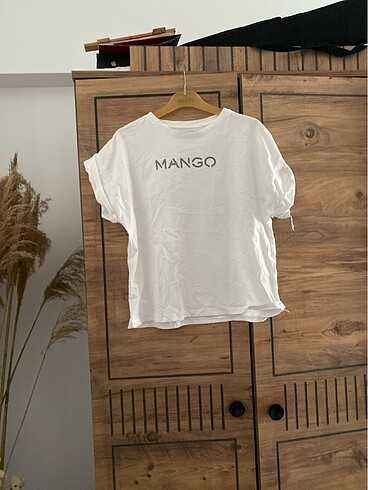 Beyaz mango tişört
