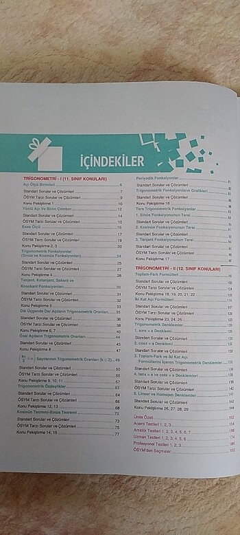 Çap yayınları ayt trigonometri konu anlatımlı soru bankası