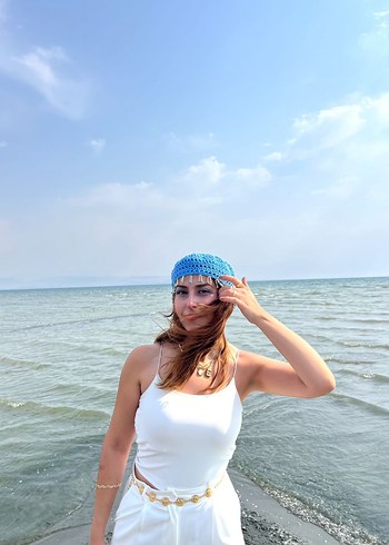 Boncuk detaylı saç aksesuarı - Görsel 4