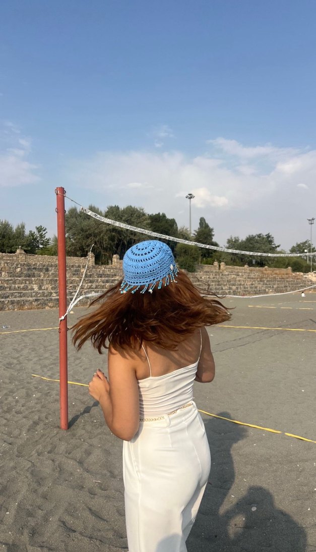 Boncuk detaylı saç aksesuarı - Görsel 2