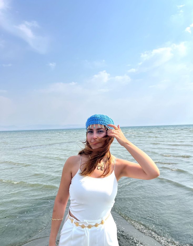 Boncuk detaylı saç aksesuarı - Görsel 4