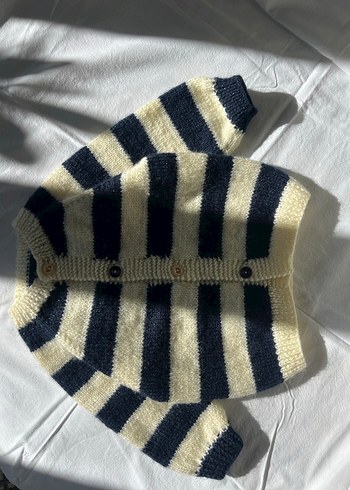 Örgü bebek hırkası - Görsel 2