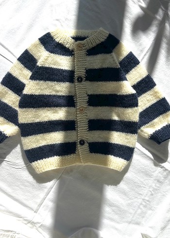 Örgü bebek hırkası - Görsel 4