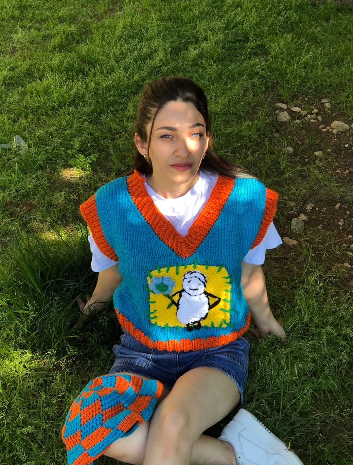 Örgü Shaun Süveter - Görsel 3