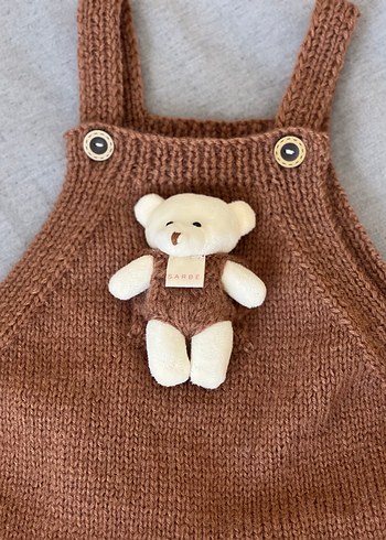 El örgüsü salopet tulum - Görsel 3