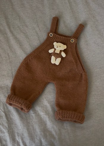 El örgüsü salopet tulum - Görsel 2