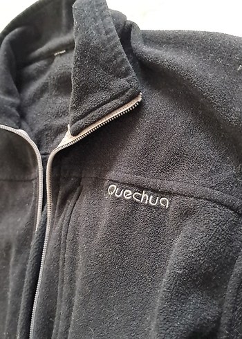 Siyah Fermuarlı Erkek Polar Sweatshirt - Görsel 3