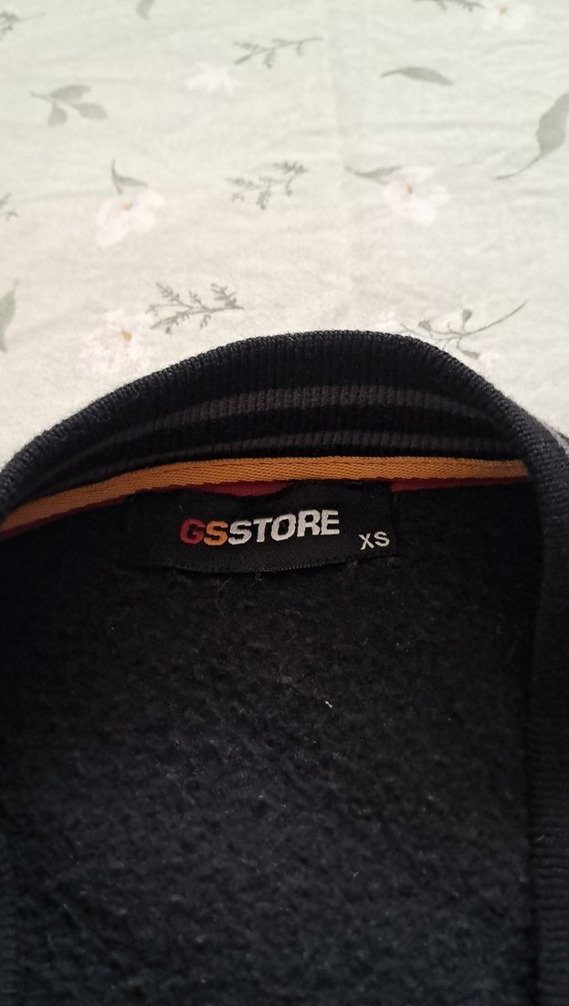 Gri Düğmeli Sweatshirt - Görsel 3