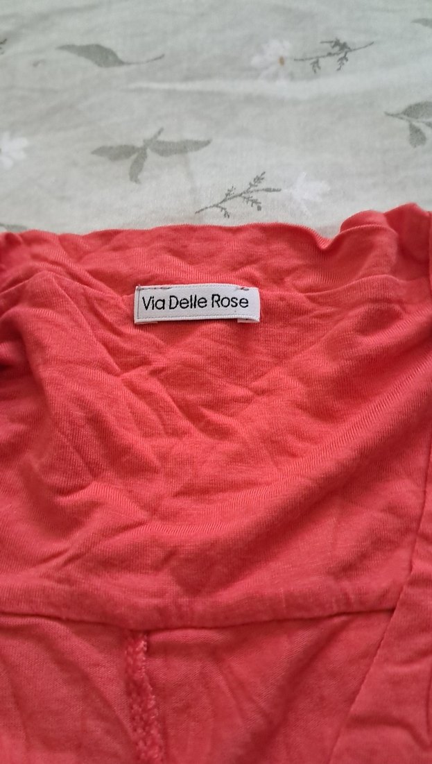 Kısa Kollu Kırmızı Baskılı Tişörtü - Görsel 3