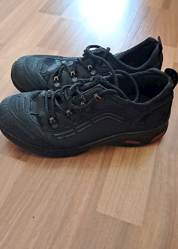 Siyah Erkek Spor Ayakkabı Bağcıkları - Görsel 2